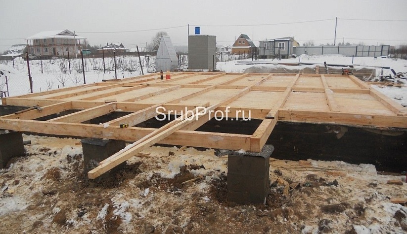 Дом из профилированного бруса 7,5х8,5