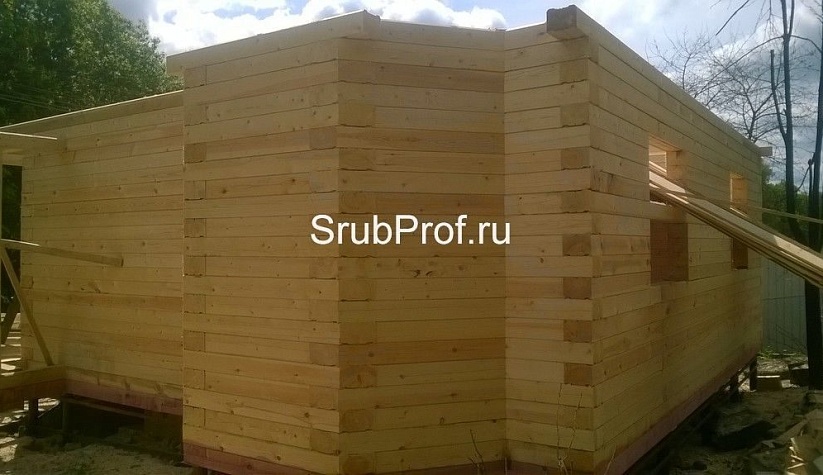 Дом из бруса 7х10 Рогово