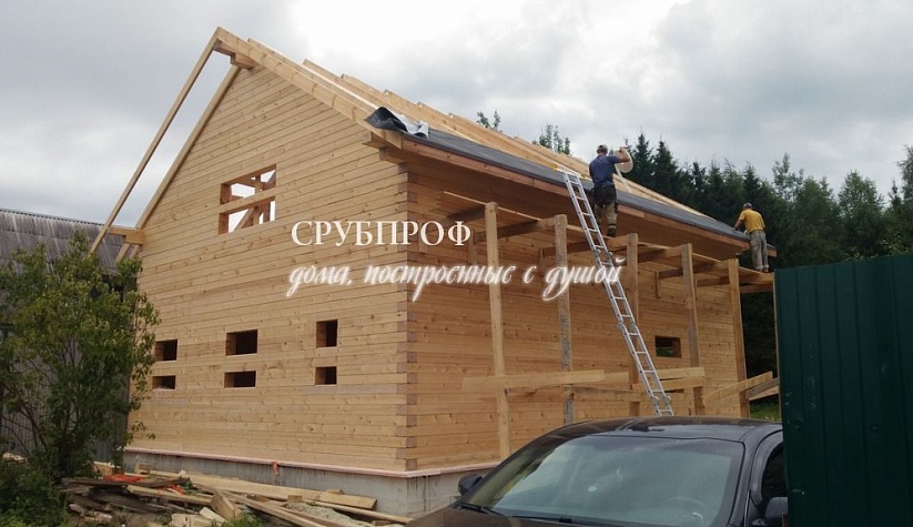 Дом из проф бруса 8,5х10,5 Наро-Фоминск