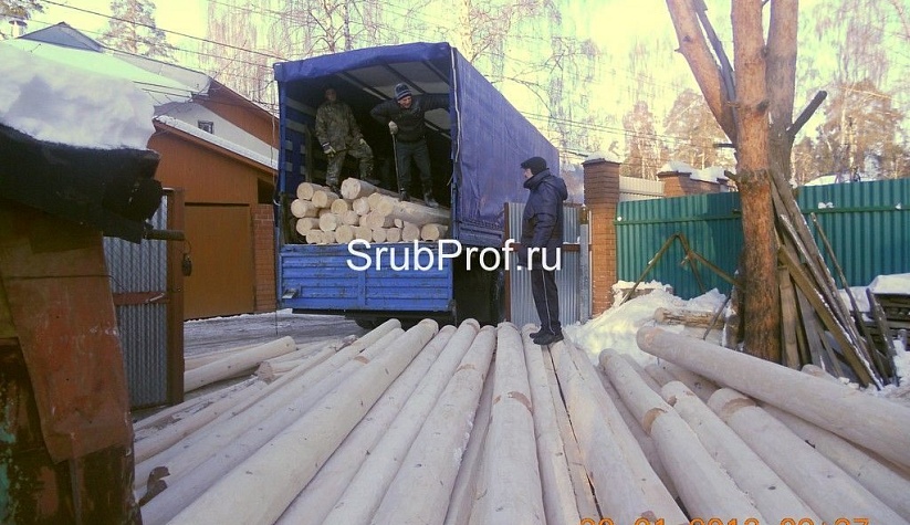 Дом из строганного бревна 7х7
