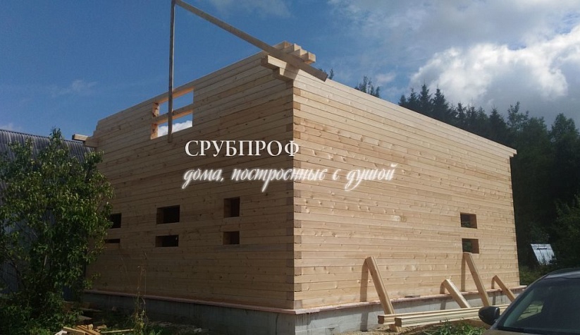 Дом из проф бруса 8,5х10,5 Наро-Фоминск