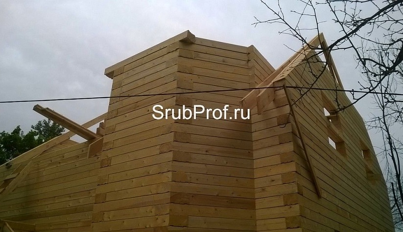 Дом из бруса 7х10 Рогово