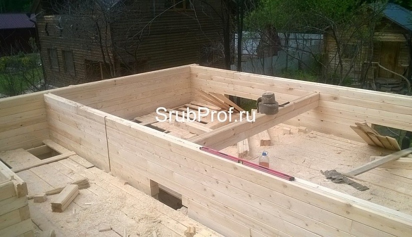 Дом из бруса 7х10 Рогово
