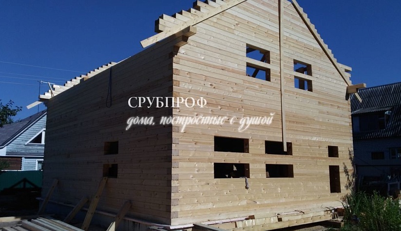 Дом из проф бруса 8,5х10,5 Наро-Фоминск