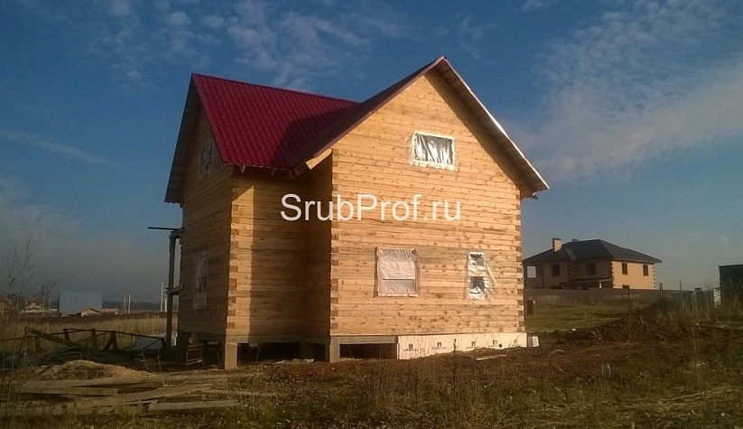 Дом из бруса 8х9