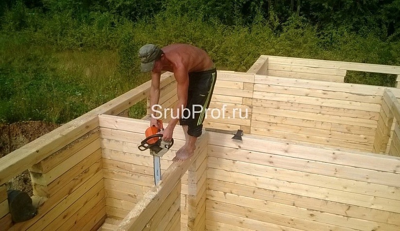 Дом из бруса 8х9