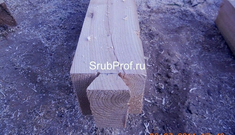Дом из бруса 8х10 под усадку