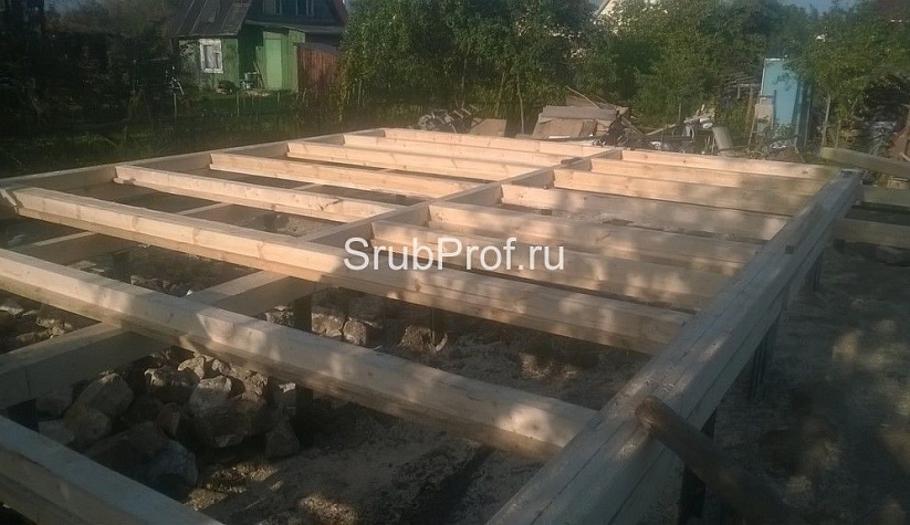 Одноэтажный дом из профилированного бруса 6х9