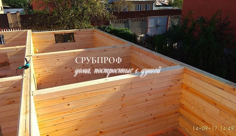 Дом из профилированного бруса в Павловском Посаде