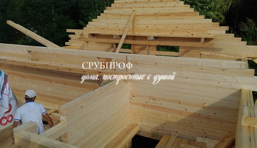Дом из проф бруса 8,5х10,5 Наро-Фоминск