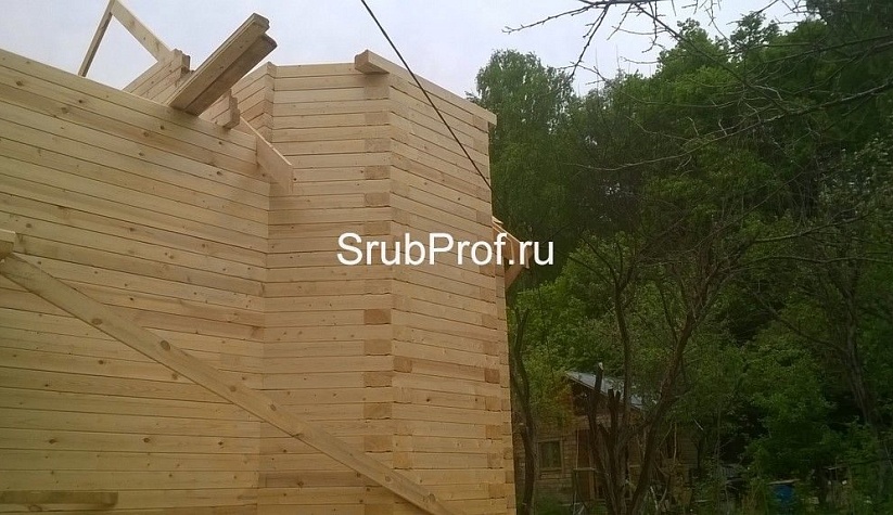 Дом из бруса 7х10 Рогово