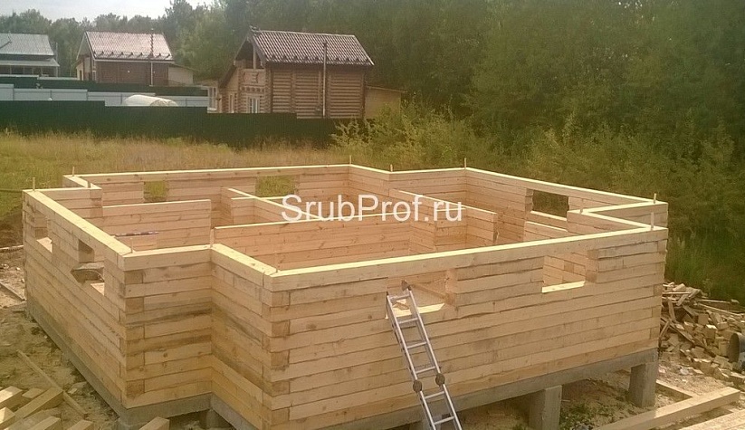 Дом из бруса 8х9
