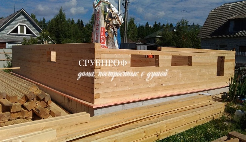 Дом из проф бруса 8,5х10,5 Наро-Фоминск