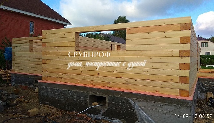 Дом из профилированного бруса в Павловском Посаде