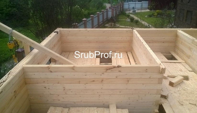 Дом из бруса 7х10 Рогово