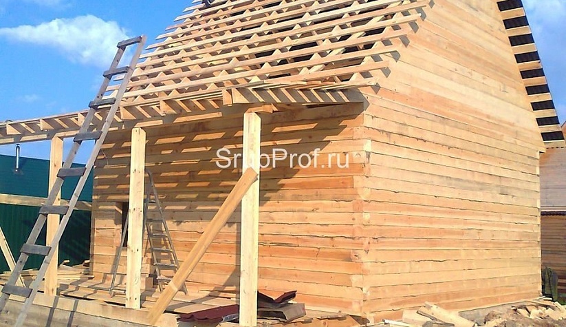 Баня из бруса 6х6
