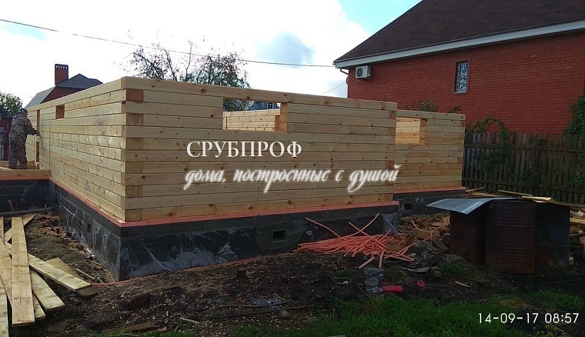 Дом из профилированного бруса в Павловском Посаде