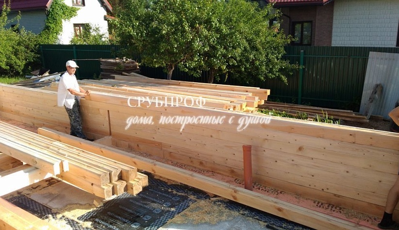 Дом из проф бруса 8,5х10,5 Наро-Фоминск
