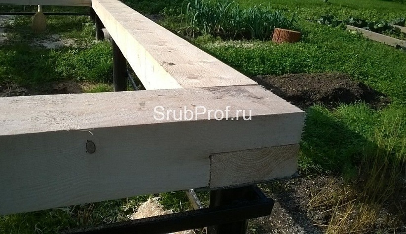 Баня из профилированного бруса 6х6
