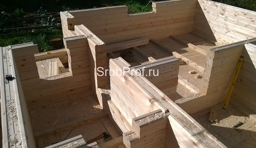 Баня из профилированного бруса 6х6