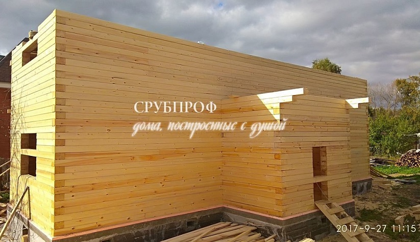 Дом из профилированного бруса в Павловском Посаде