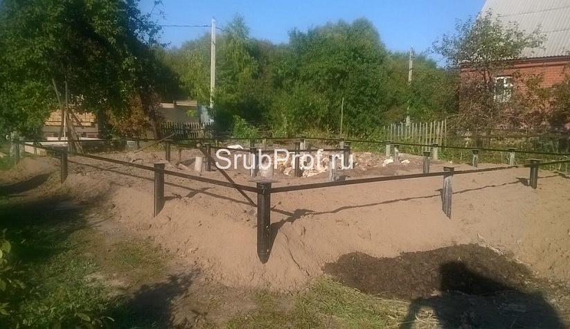 Одноэтажный дом из профилированного бруса 6х9