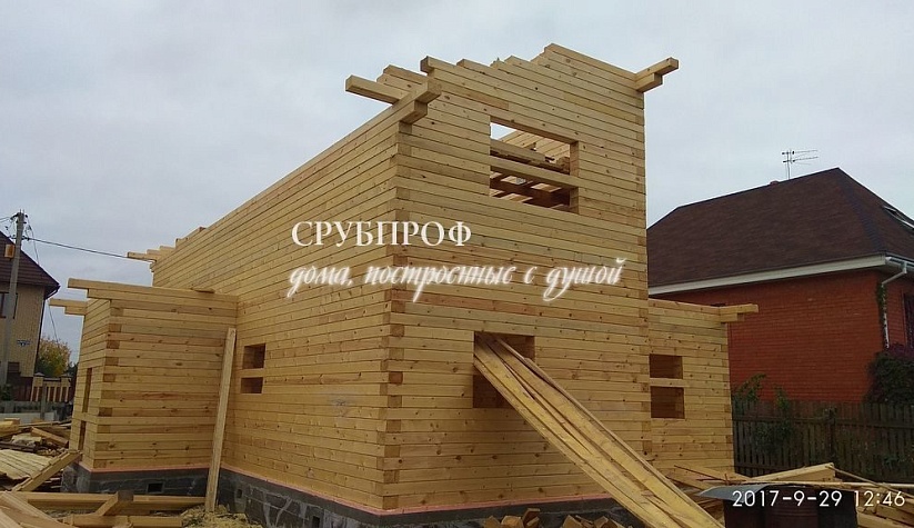 Дом из профилированного бруса в Павловском Посаде