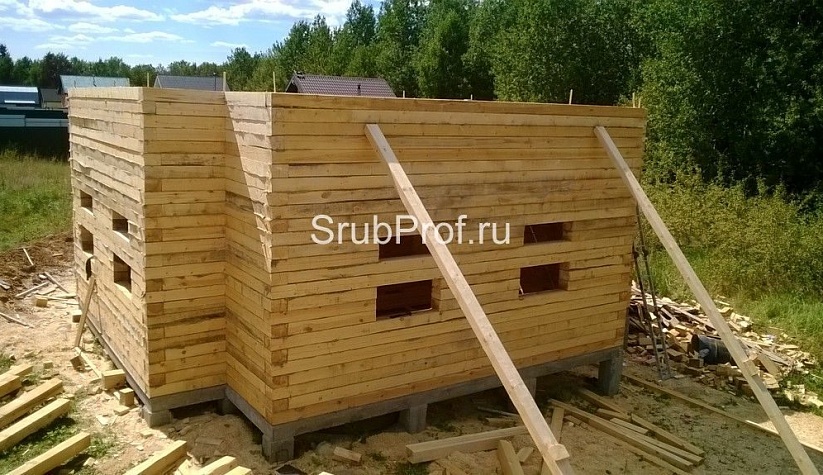 Дом из бруса 8х9