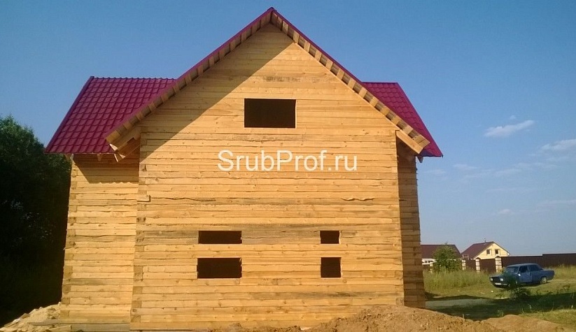 Дом из бруса 8х9