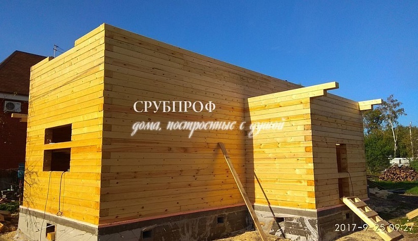 Дом из профилированного бруса в Павловском Посаде