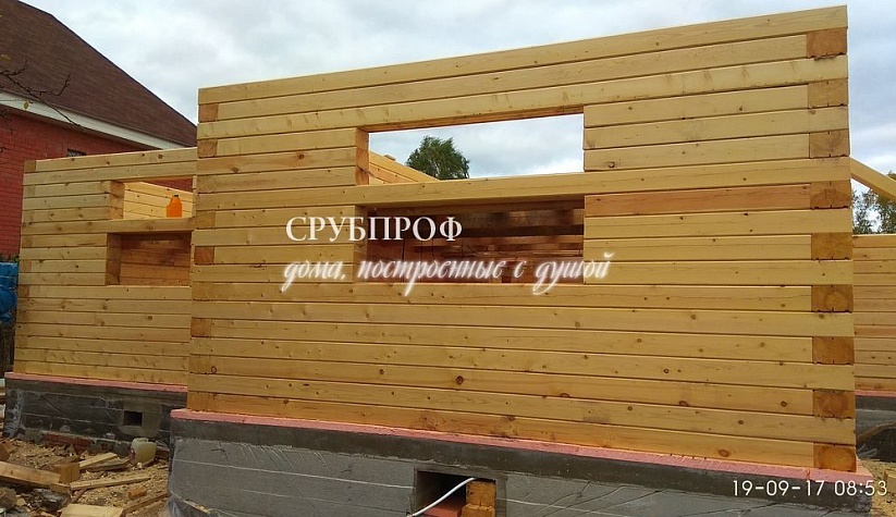 Дом из профилированного бруса в Павловском Посаде