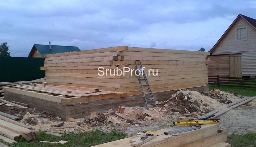 Баня из бруса 6х6