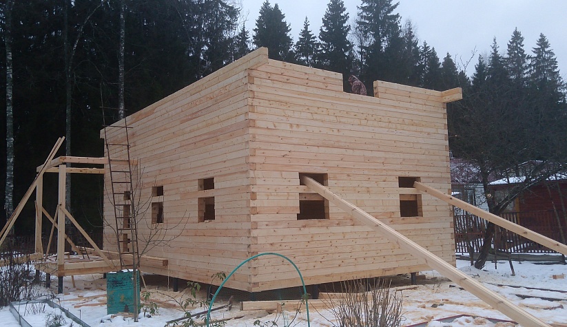 Дом из профилированного бруса 140*140,6*9м, Солнечногорск