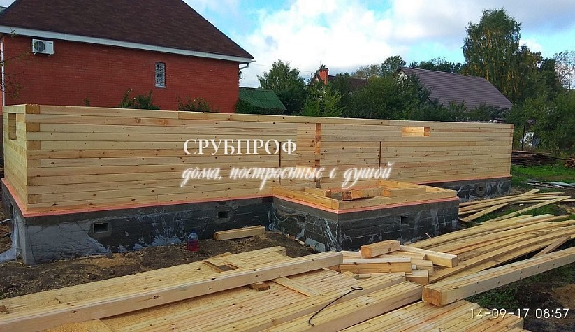 Дом из профилированного бруса в Павловском Посаде