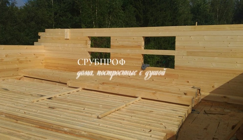 Дом из проф бруса 8,5х10,5 Наро-Фоминск