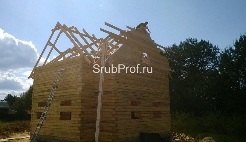 Дом из бруса 8х9