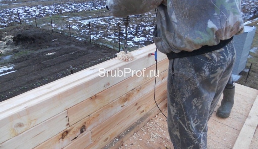 Дом из профилированного бруса 7,5х8,5