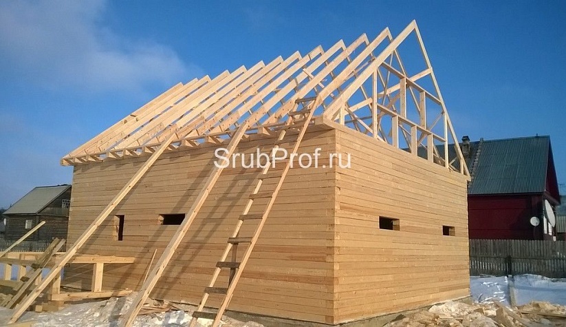 Дом из бруса 9 на 11 Калужская область