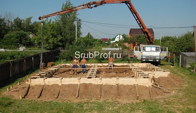 Ленточный мелкозаглубленный фундамент