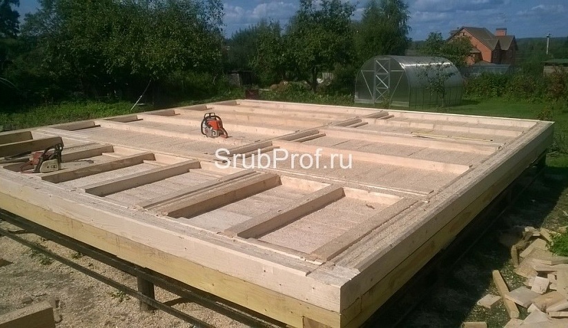 Баня из профилированного бруса 6х6