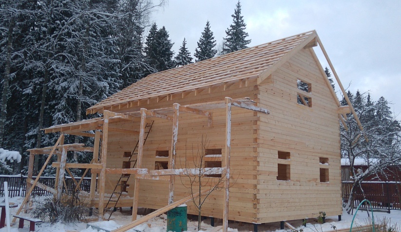 Дом из профилированного бруса 140*140,6*9м, Солнечногорск