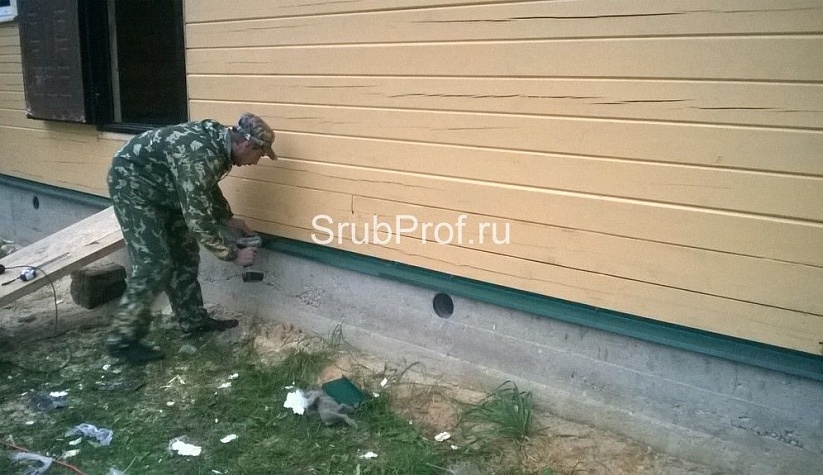 Отделка дома из профилированного бруса под ключ 6х8