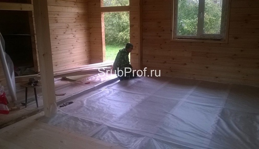 Отделка дома из профилированного бруса под ключ 6х8
