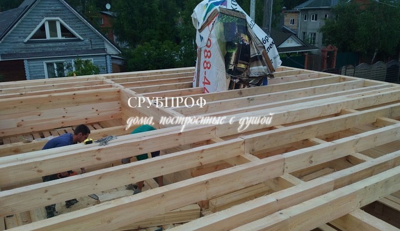 Дом из проф бруса 8,5х10,5 Наро-Фоминск