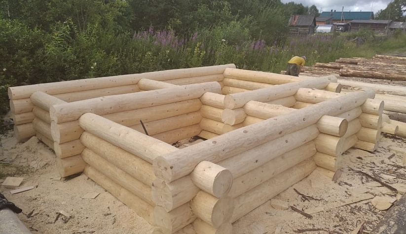 Баня дачная. Костромская область, Красносельский район. д.Марфино