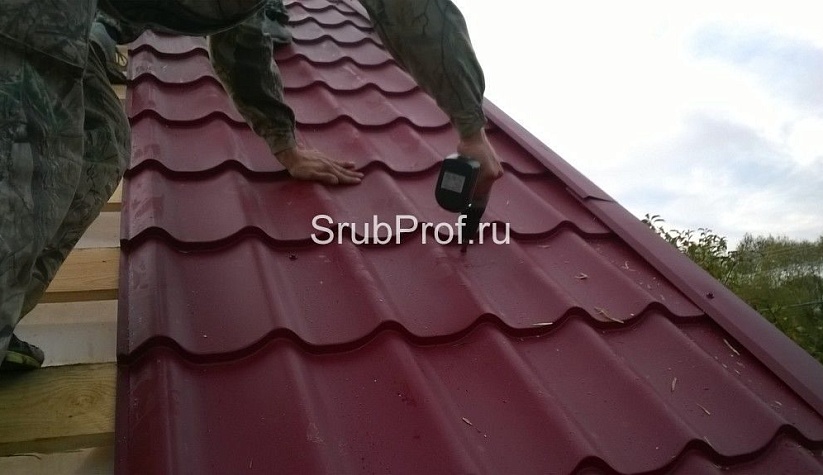 Одноэтажный дом из профилированного бруса 6х9