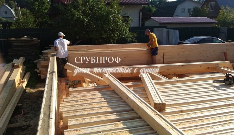 Дом из проф бруса 8,5х10,5 Наро-Фоминск