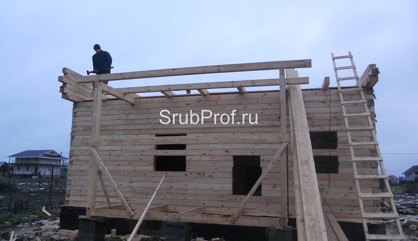 Дом из профилированного бруса 7,5х8,5