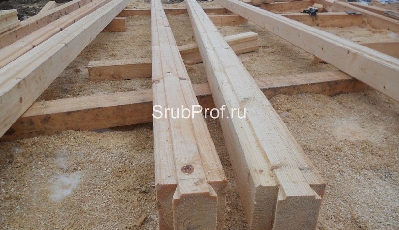 Дом из профилированного бруса 7,5х8,5