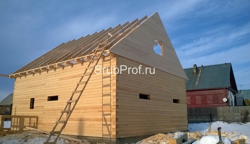 Дом из бруса 9 на 11 Калужская область